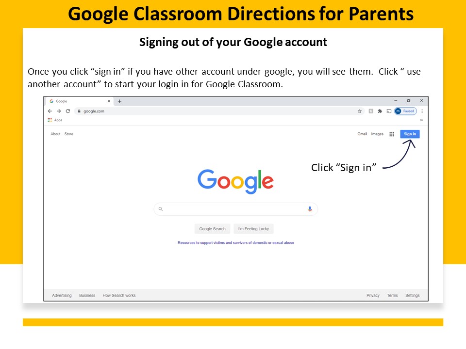 Sign Into Google Classroom (Catapult Learning Account) : New York